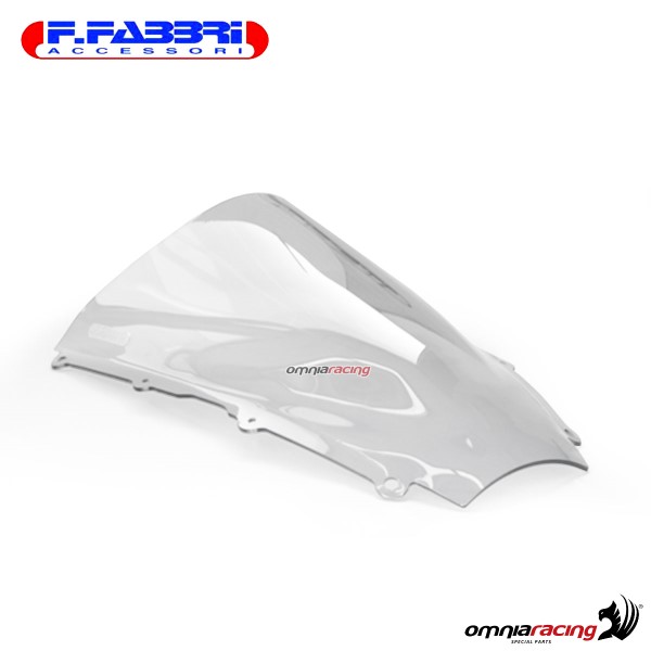 Cupolino trasparente doppia bolla Fabbri per Triumph Daytona 675 2007>2008