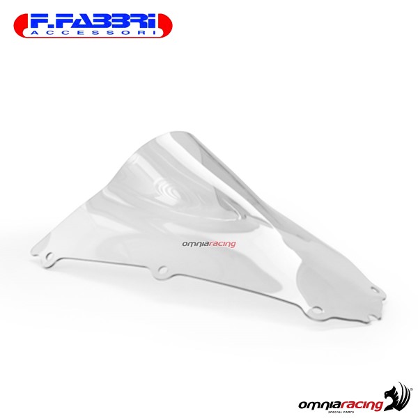 Fabbri double bubble trasparent windshield for Yamaha R1 1998>1999