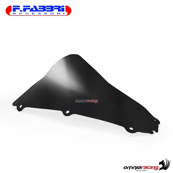 Fabbri double bubble matt black bi-satin windshield for Yamaha R1 1998>1999