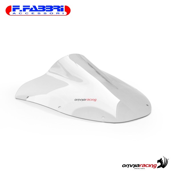 Fabbri double bubble trasparent windshield for Yamaha FZS600 Fazer 1996>2001