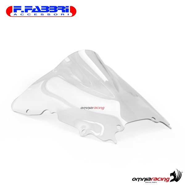 Cupolino trasparente doppia bolla Fabbri per Yamaha R6 1999>2002