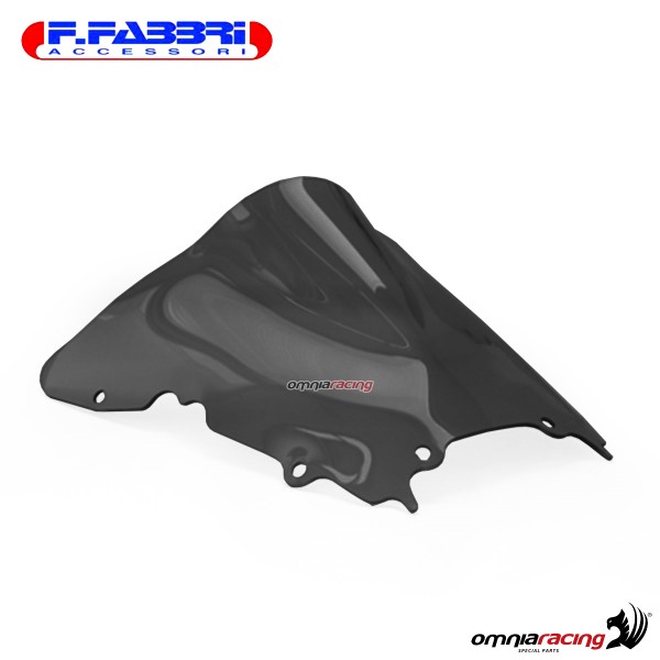 Cupolino fume scuro doppia bolla Fabbri per Yamaha R6 1999>2002