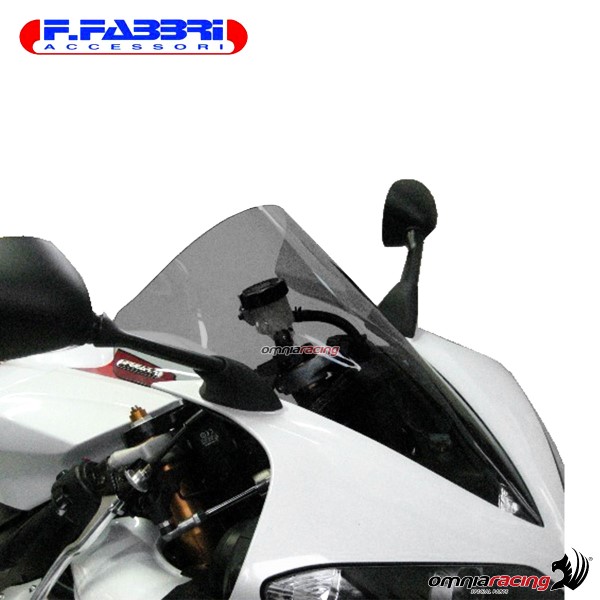 Cupolino fume doppia bolla Fabbri per Yamaha R1 2007>2008