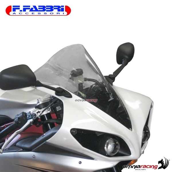 Cupolino fume doppia bolla Fabbri per Yamaha R1 2009>2014