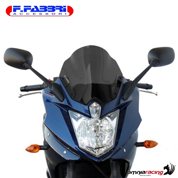 Cupolino fume scuro Sport/Naked/Touring Fabbri per Yamaha XJ6 Diversion 2009>2013