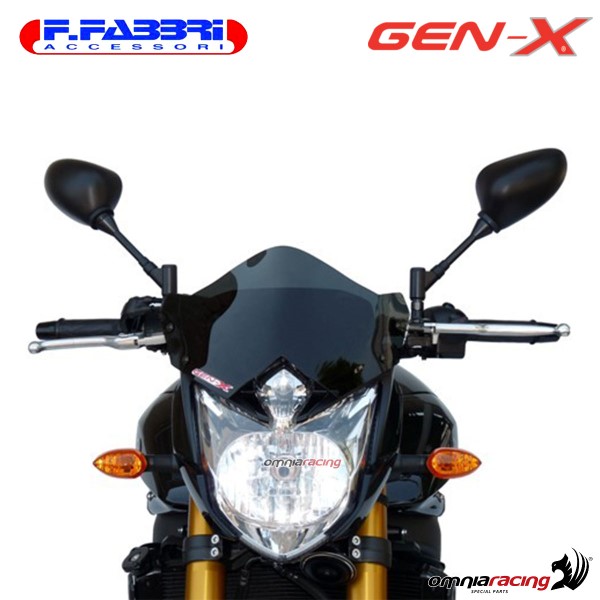 Cupolino fume scuro Fabbri GEN-X per Yamaha FZ8 2010>2015