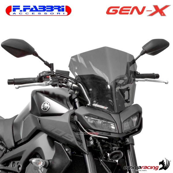 Cupolino fume scuro Fabbri GEN-X per Yamaha MT09 2017