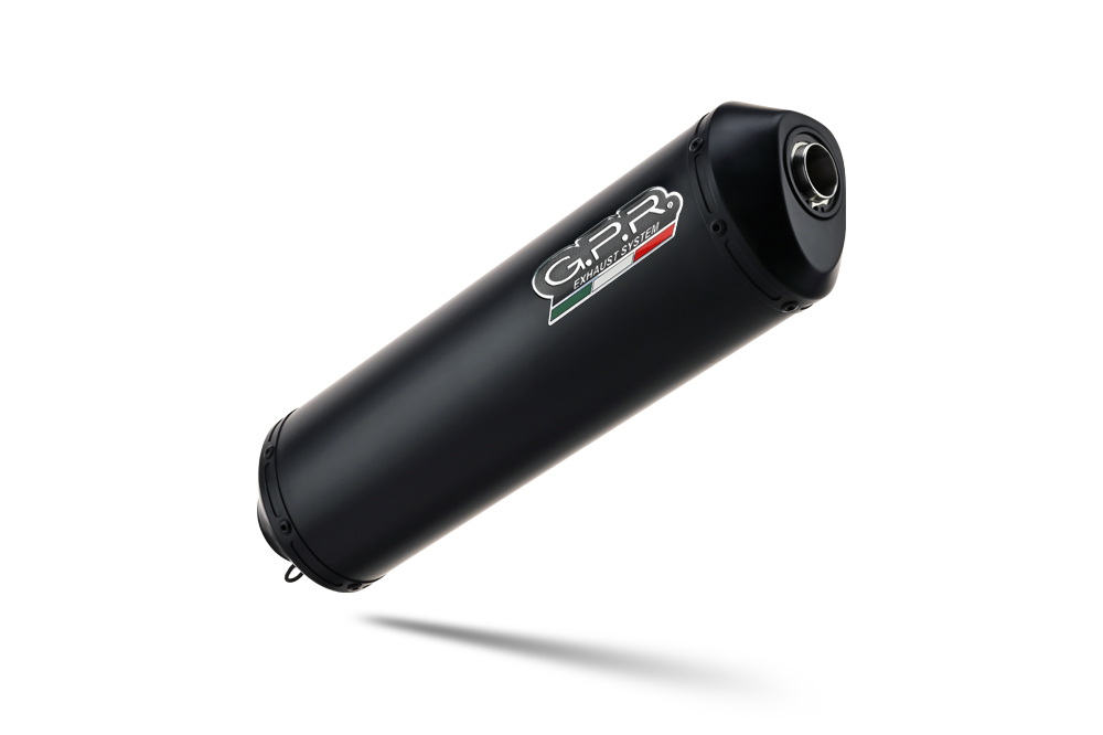 GPR exhaust approved matte black Ghisa BMW G650X/Country/Challenge 2006-2012