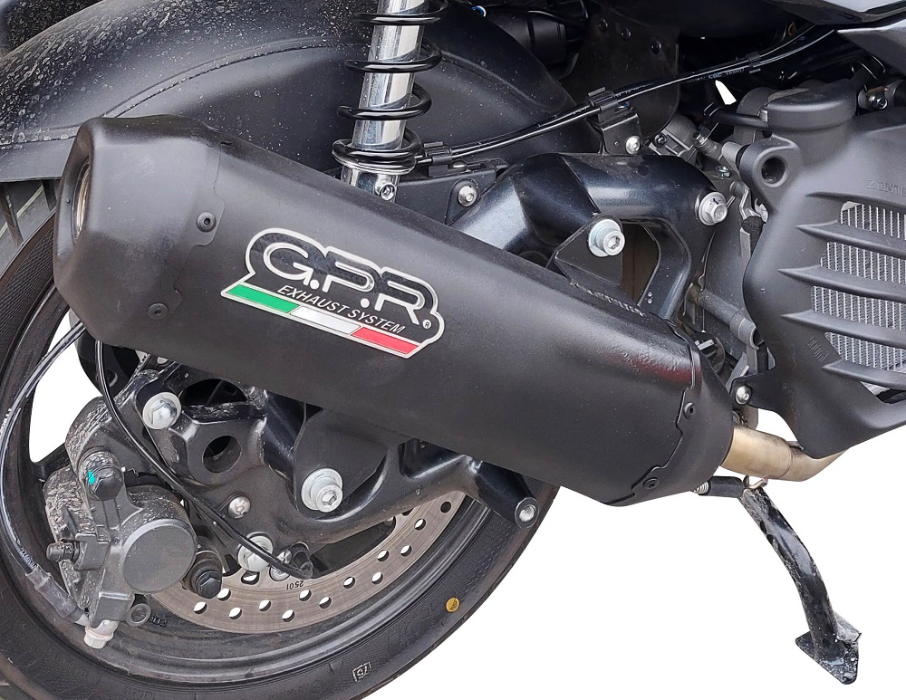 GPR exhaust approved Kat matte black Pentaroad BMW C400X/GT 2019-2020