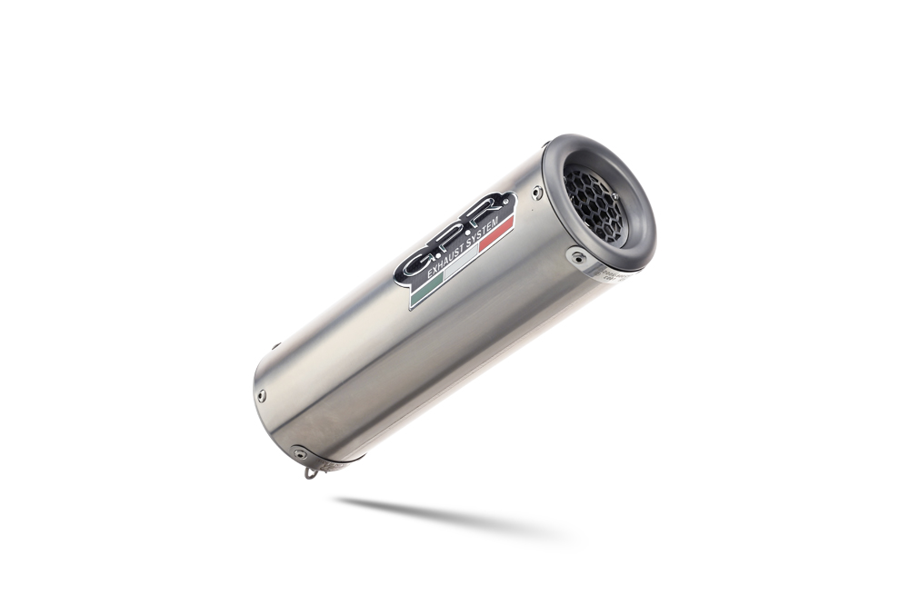 GPR exhaust approved satin steel M3 BMW R1200R 2006-2010