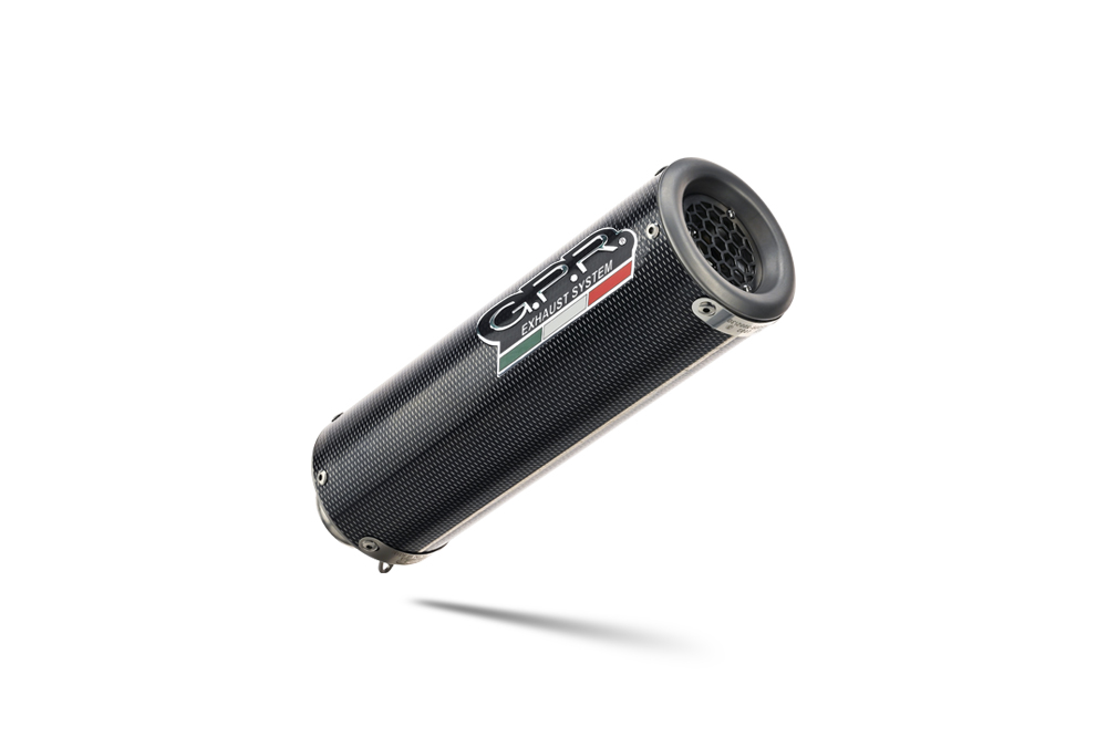 GPR exhaust approved satin steel M3 Poppy BMW R1200R 2011-2014