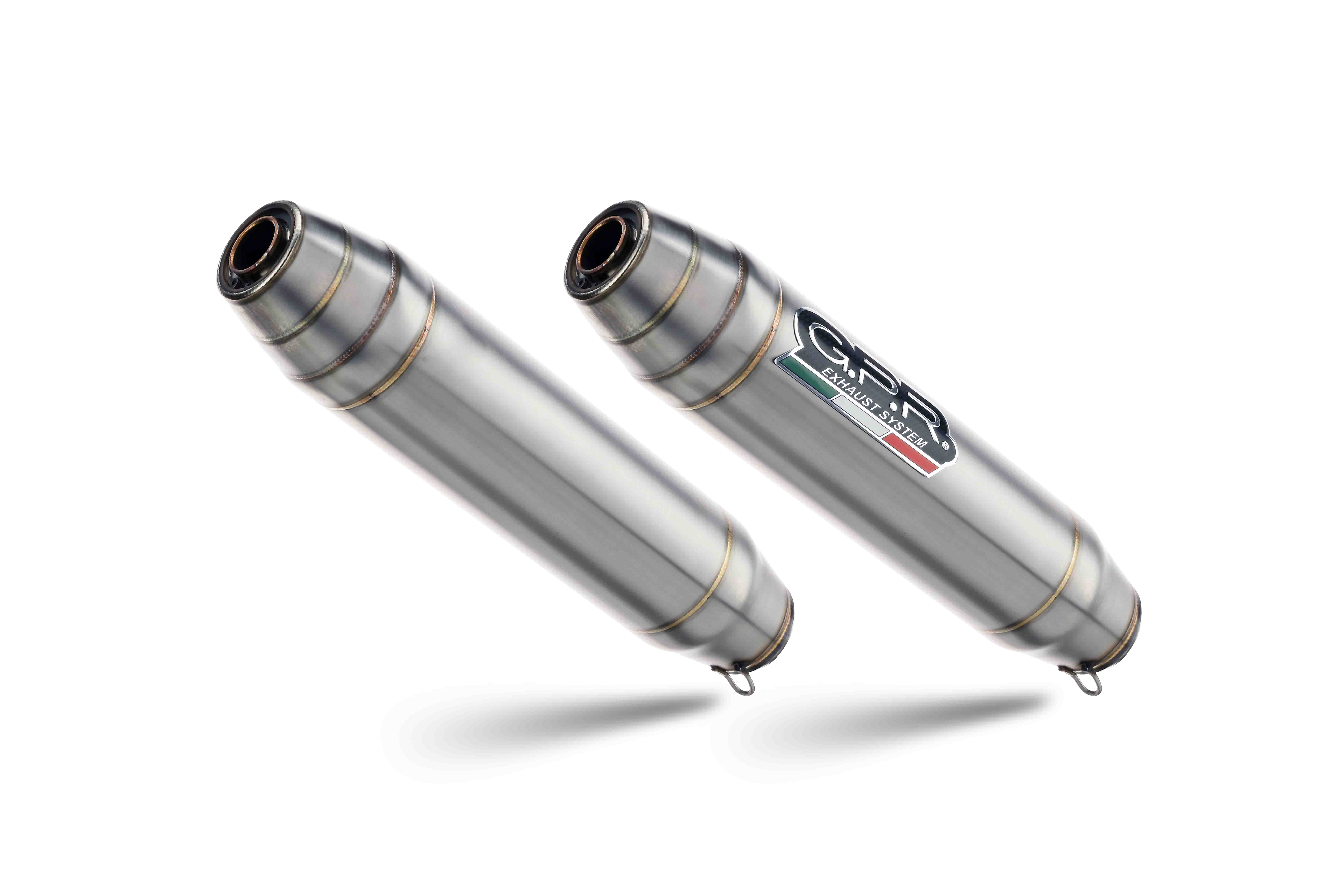 GPR complete exhaust approved Kat satin steel Deeptone Ducati Monster 1100 2009-2010