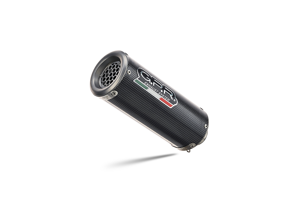 GPR exhaust approved Kat satin steel M3 Poppy Ducati Hypermotard 821 2013-2016
