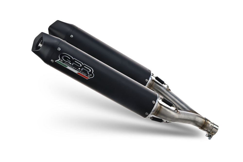 GPR exhaust approved matte black Furore Ducati 996-S-SPS 1998-2001
