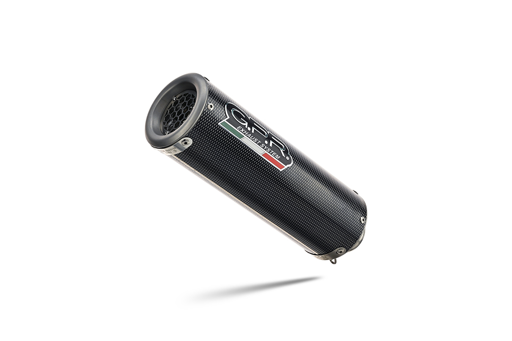 GPR exhaust approved Kat satin steel M3 Poppy Ducati Monster 1200S/R 2017-2021