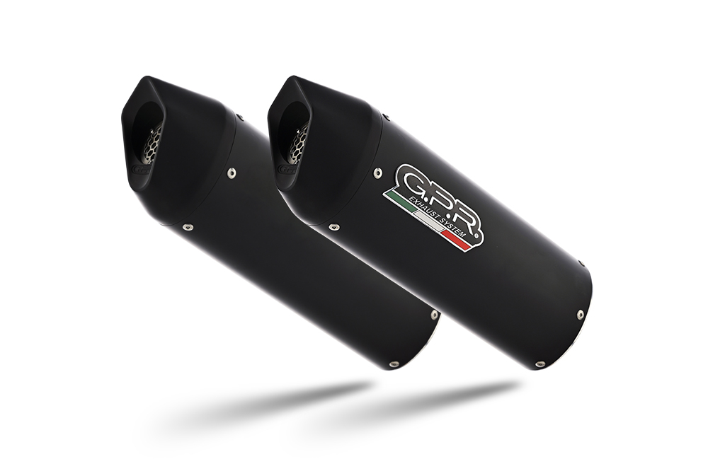Coppia scarichi GPR Furore Evo4 nero opaco omologato Yamaha FJR1300 2017-2020