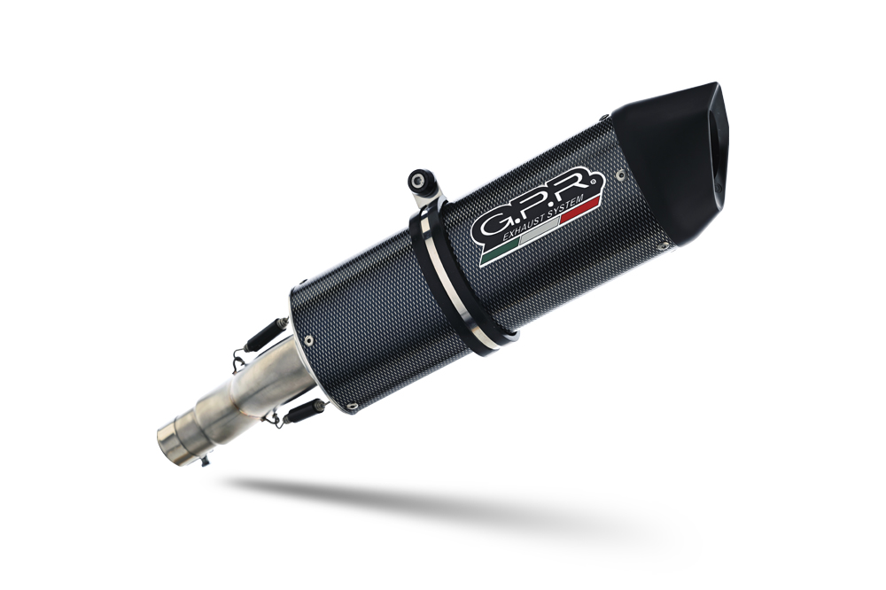 GPR exhaust approved Kat matte black Furore Evo4 Poppy Husqvarna Supermoto 701 2021-2024