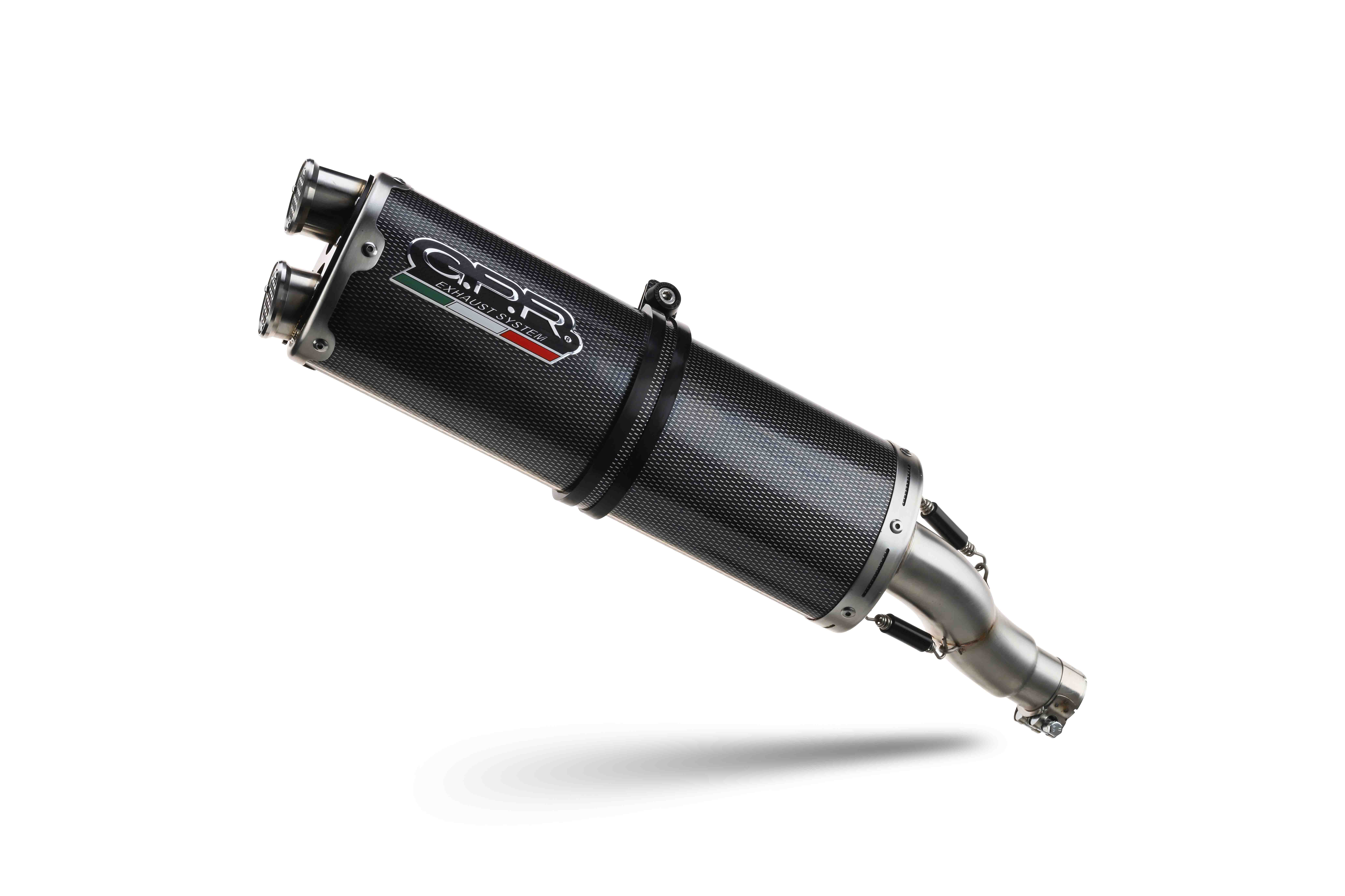 GPR exhaust approved carbon Dual Poppy KTM Duke 790 2021-2024