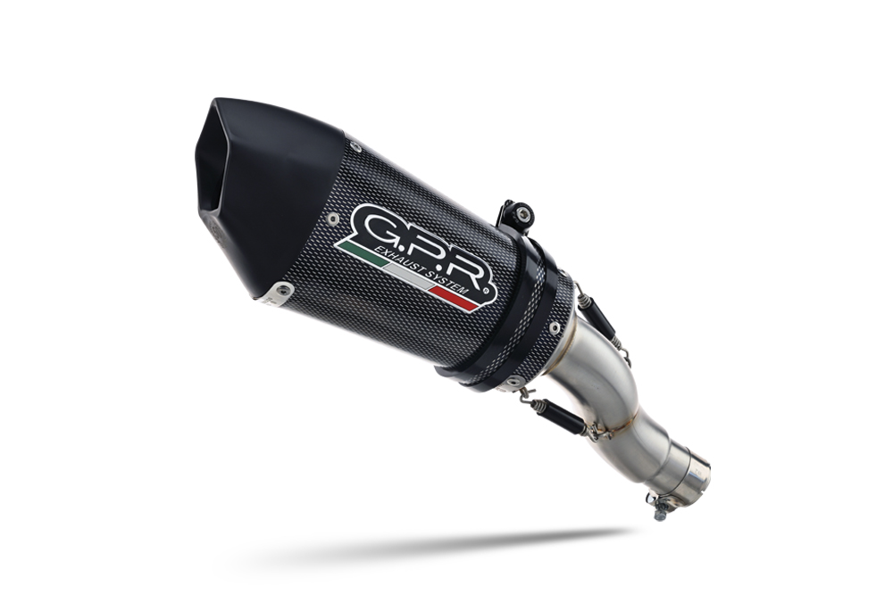 GPR exhaust approved Kat glossy carbon GP Evo4 Poppy Mv Agusta F3 800 2021-2023