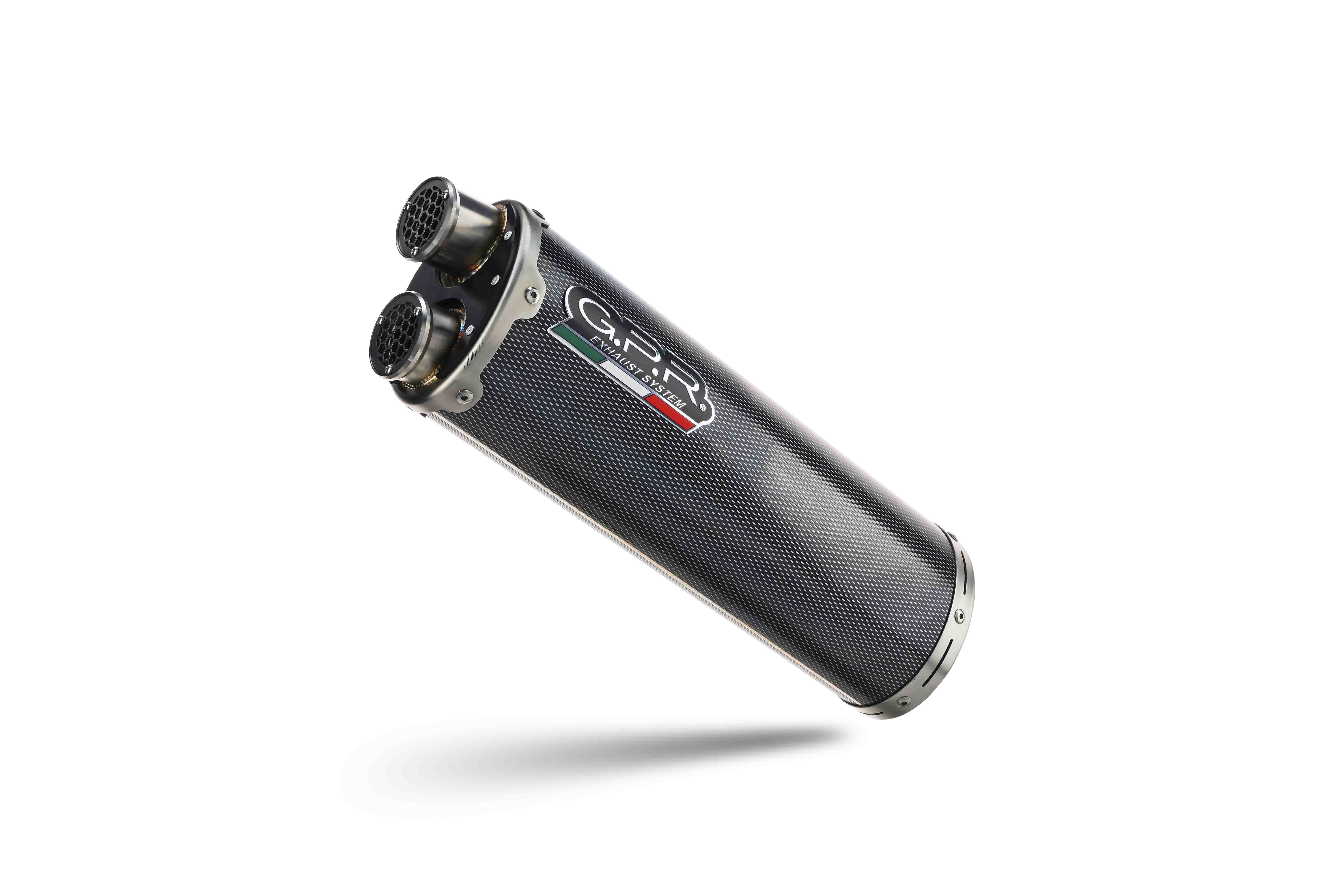 Scarico GPR Dual Poppy acciaio satinato omologato Yamaha Tenere 700 2021-2024