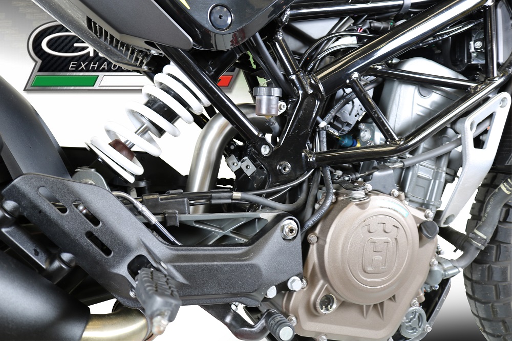 Collettori scarico GPR racing acciaio satinato Husqvarna Vitpilen 401 2018-2019