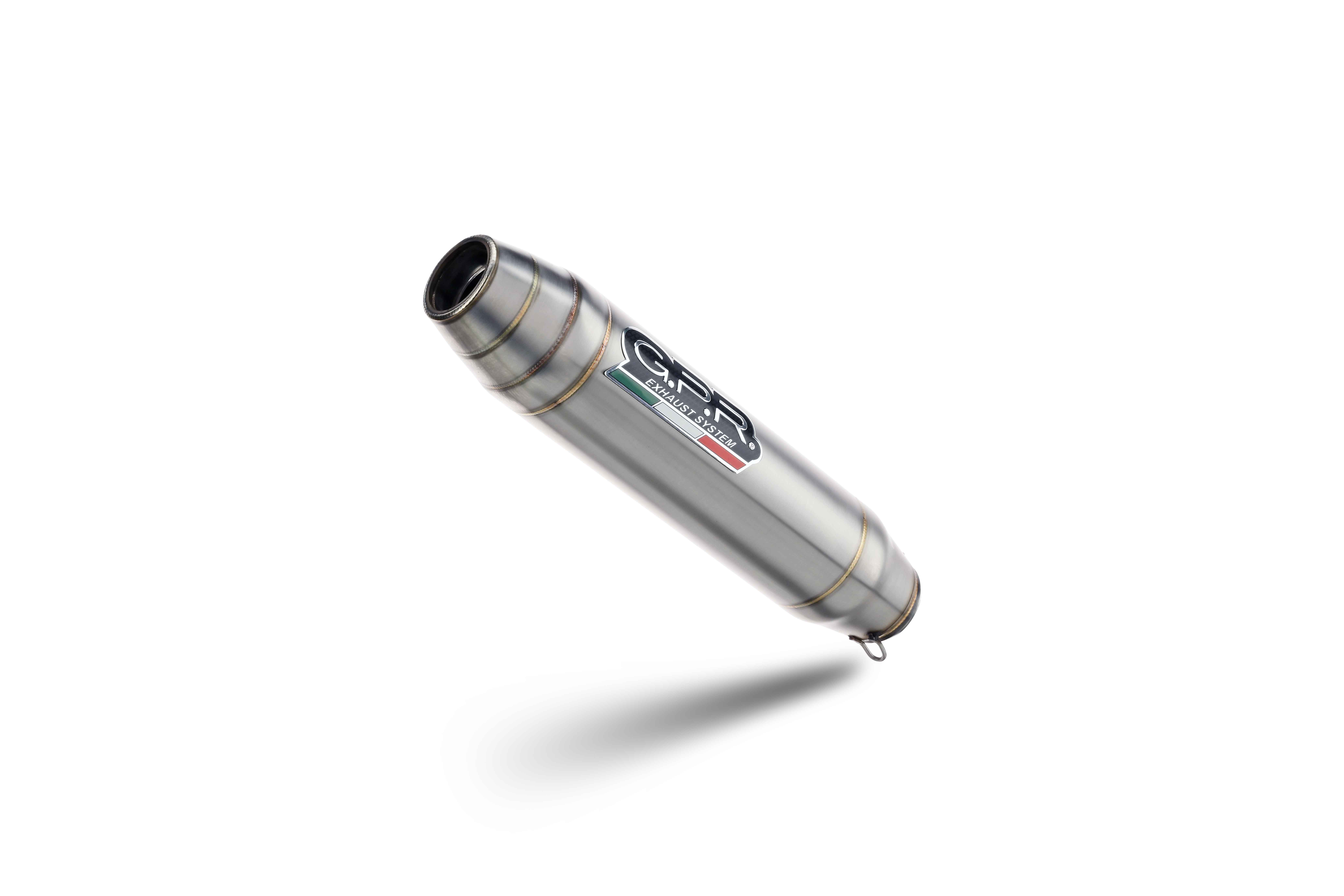 Scarico GPR Deeptone acciaio satinato racing KTM Super Adventure 1290-S-R-T 2017-2020