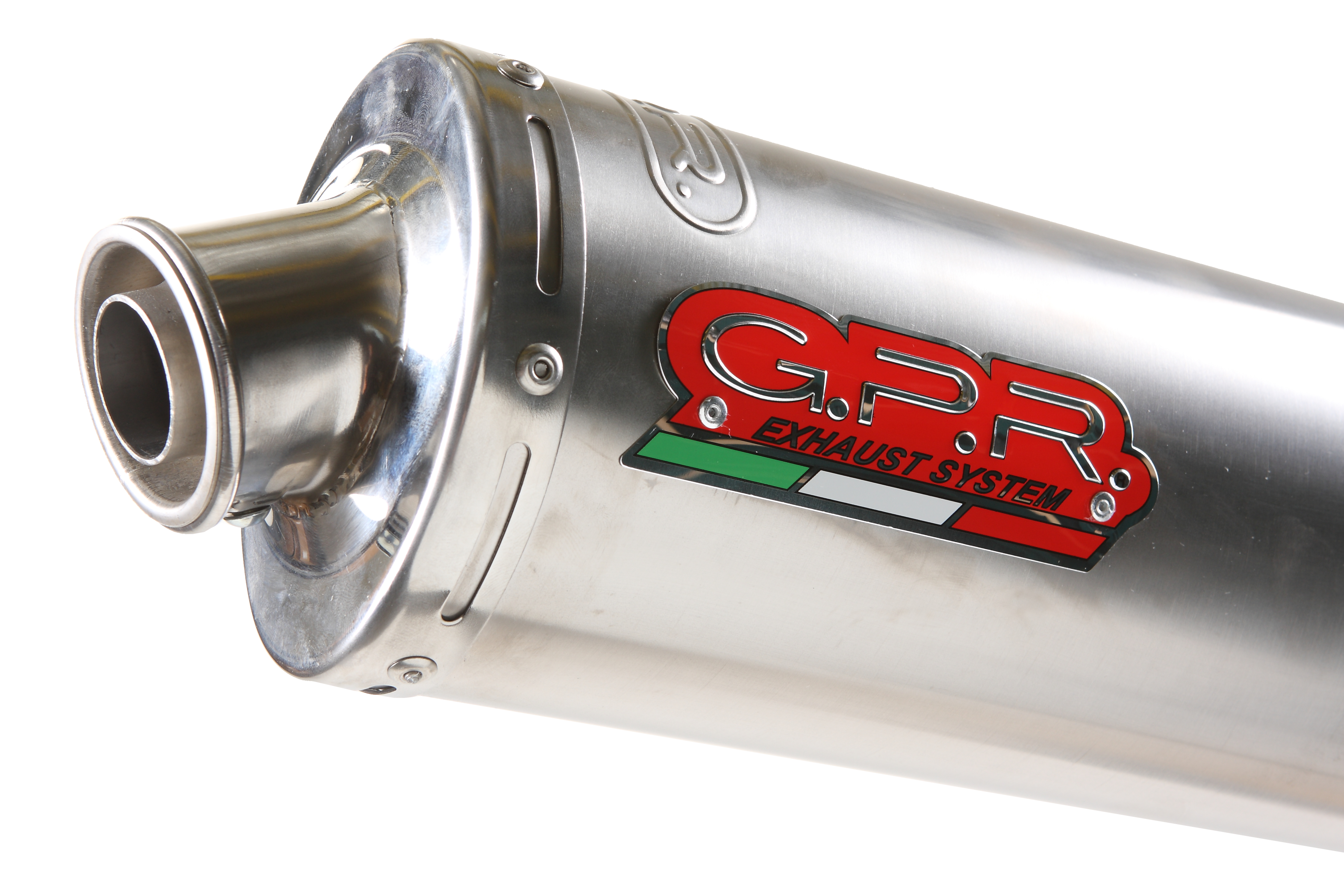 Scarico GPR Tondo acciaio satinato omologato Kawasaki ZXR400R 1990-1998