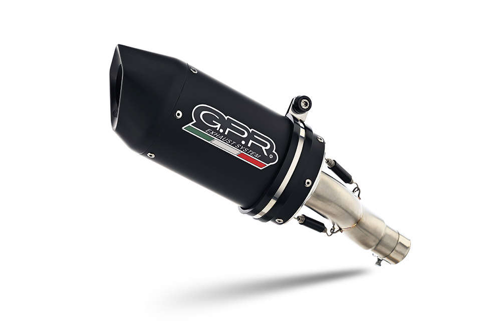 GPR exhaust approved matte black Furore Suzuki GSXS1000F 2015-2016