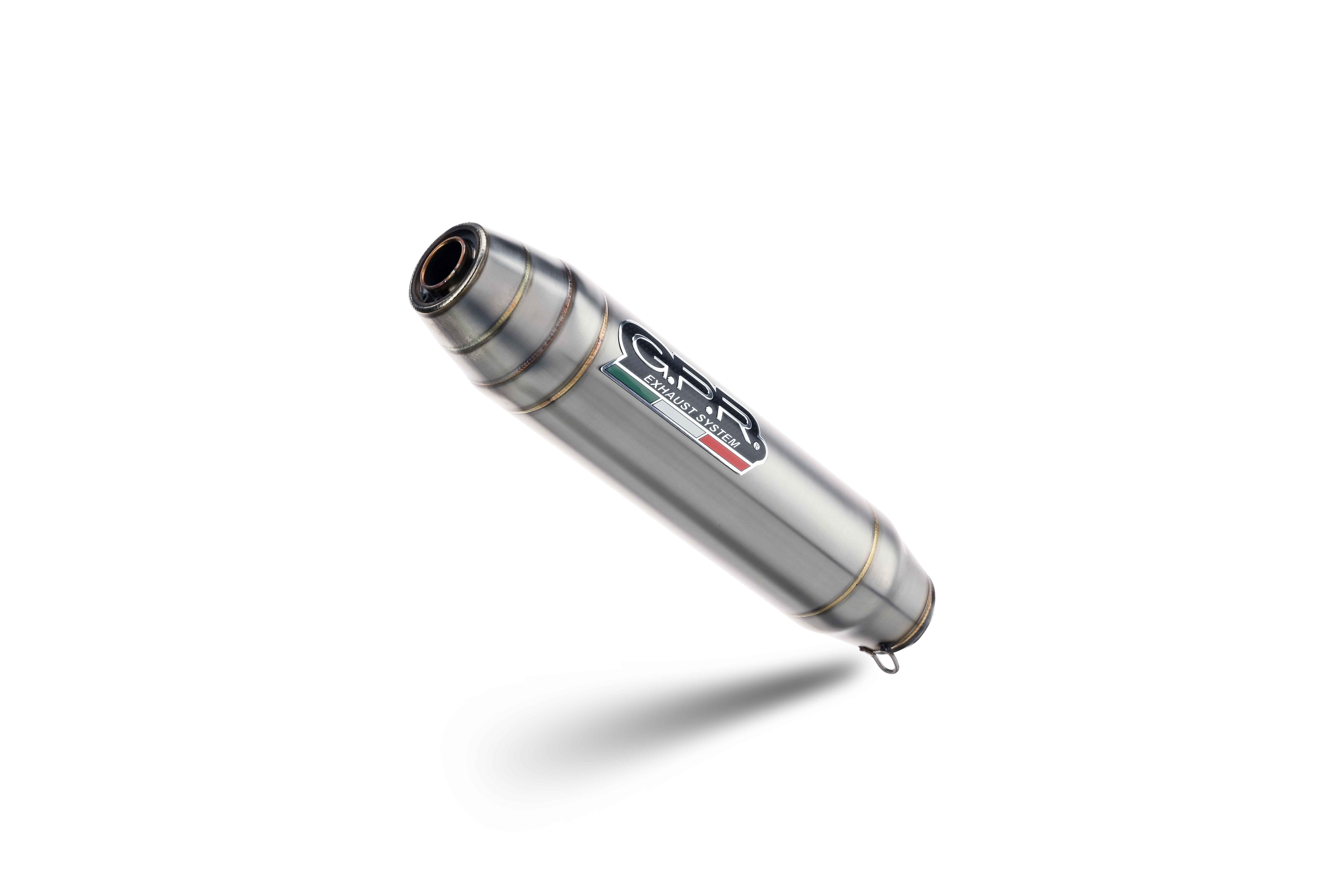 Scarico completo GPR Deeptone acciaio satinato racing Suzuki DR-Z 110 2003-2024