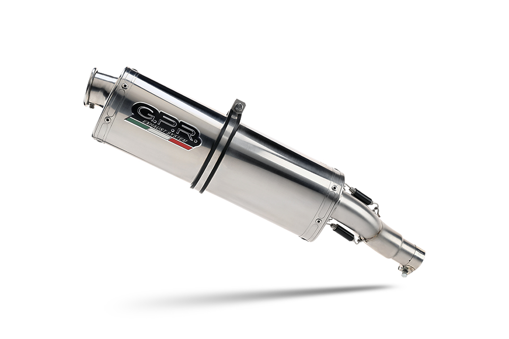 GPR exhaust approved polished steel Trioval Triumph Sprint ST 955 1999-2004