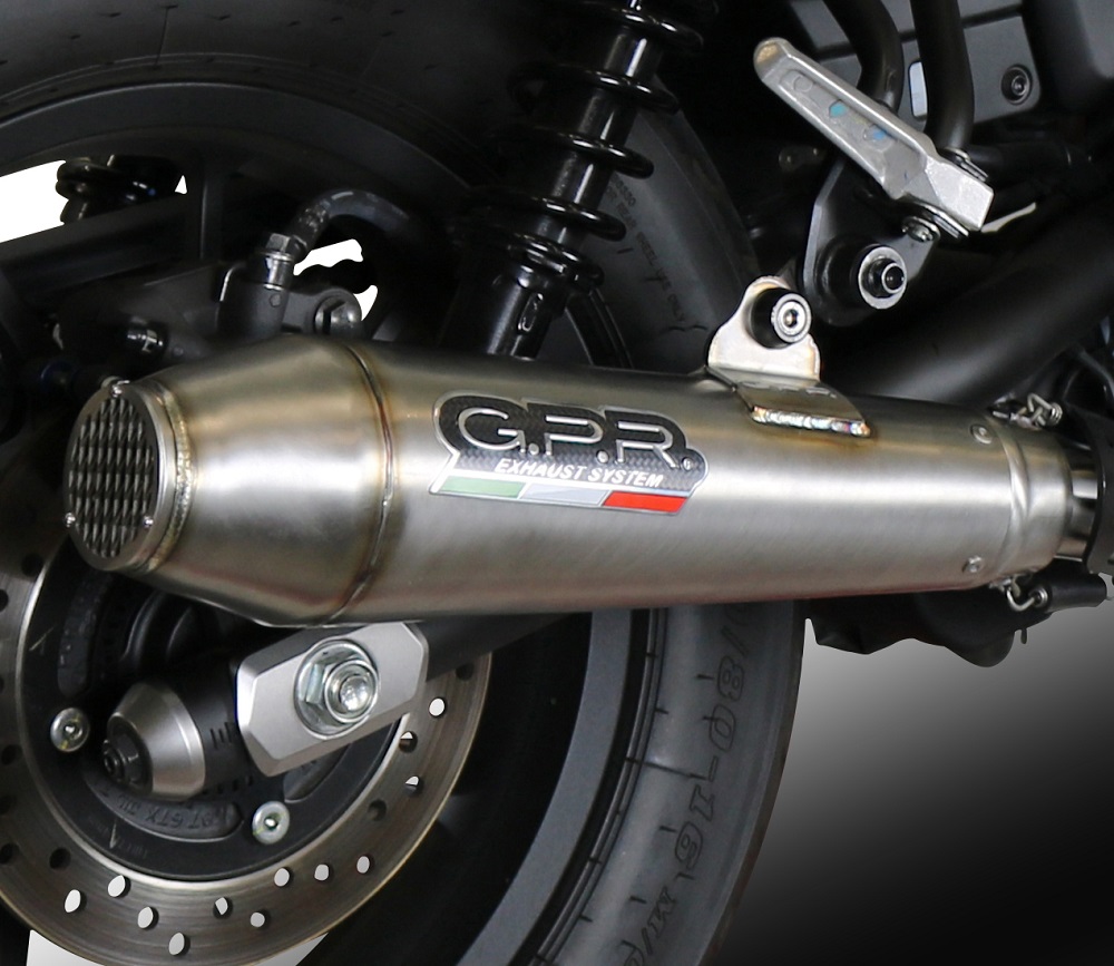 GPR complete exhaust approved Kat satin steel Ultracone Ural Gear Up 2020-2024