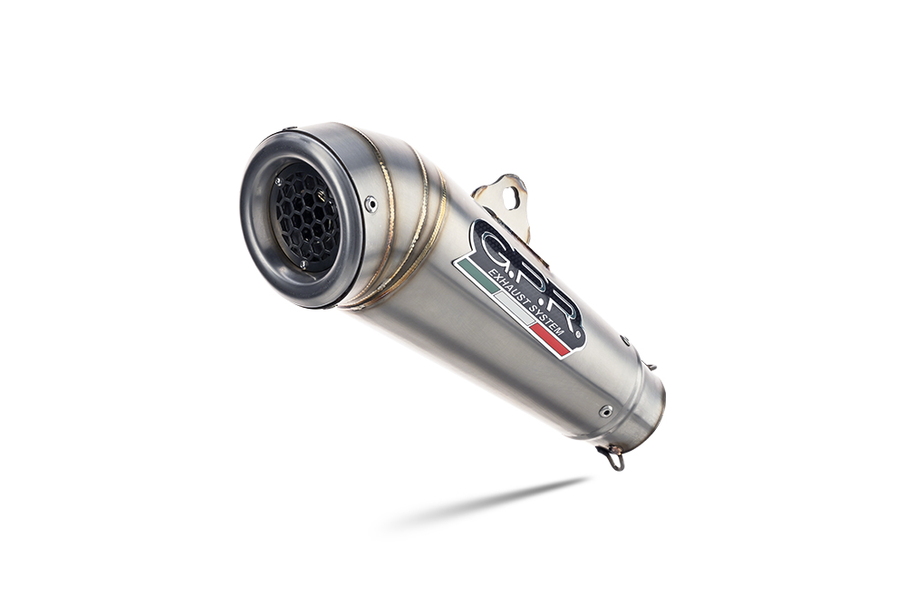 GPR complete exhaust racing satin steel Powercone Evo Zontes 350GK 2022-2024