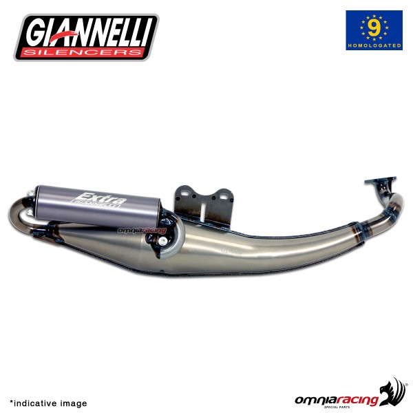 Marmitta Giannelli per Peugeot Elyseo 50 1999>2011 Extra V2 omologato