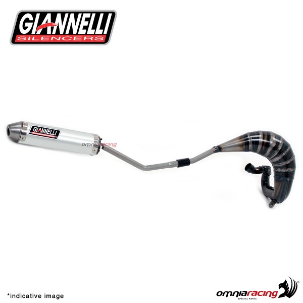 Scarico completo Giannelli per Yamaha DT80LC 1982>2001 Enduro 2T
