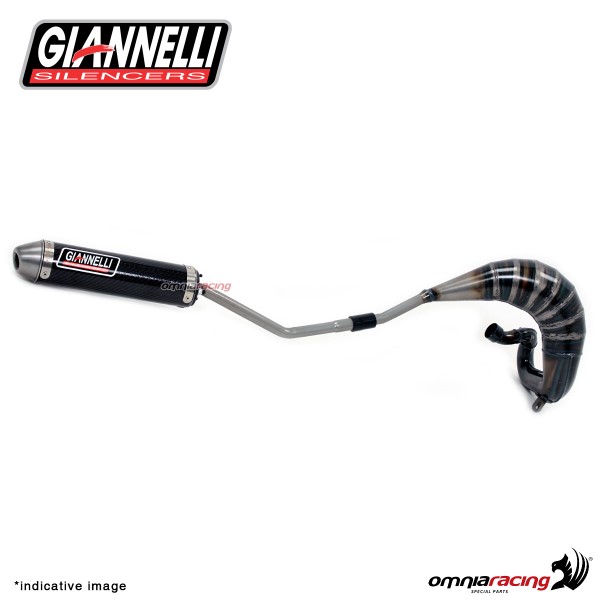 Scarico completo Giannelli per Aprilia RX125/SX125 11Kw 2008>2013 Enduro 2T