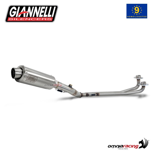 Giannelli Full exhaust system for Yamaha T-Max 530 2012>2016 X-Pro in Inox street legal