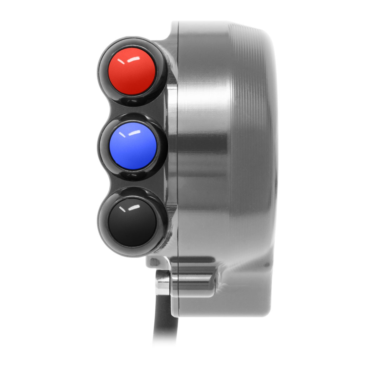 JetPrime Titanium throttle control with handlebar switch Aprilia RSV4/RF/RR 2017-2020