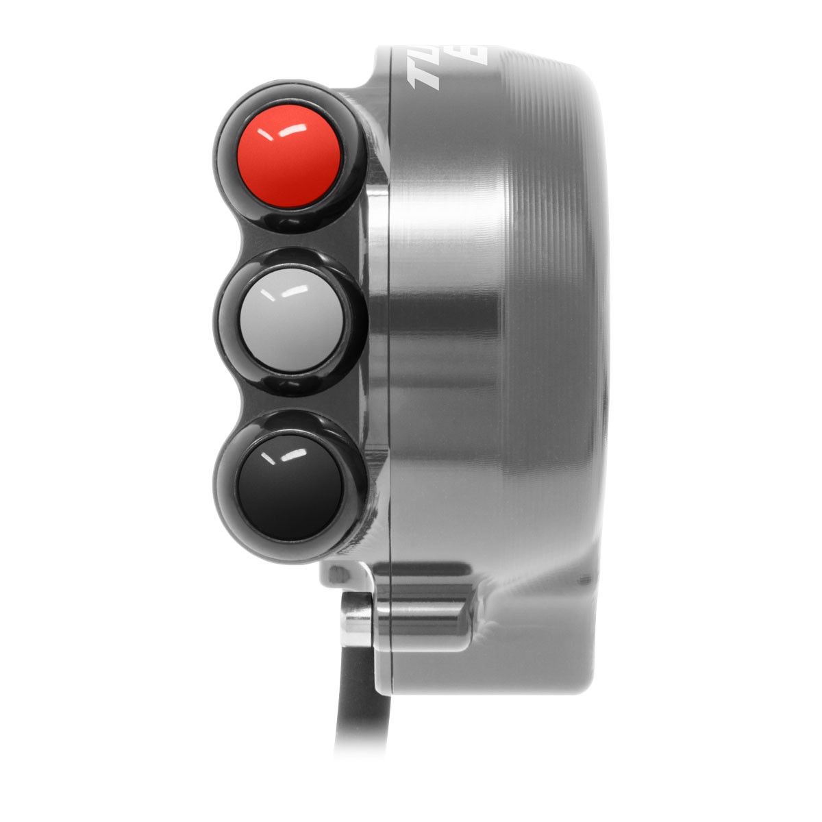 Comando gas con pulsantiera integrata JetPrime Titanio Aprilia Tuono 660/Factory 2021-2023