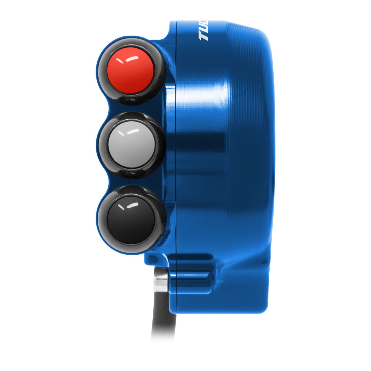 JetPrime Blue throttle control with handlebar switch Aprilia Tuono V4/RR/RF/Factory 1100 2021-2024