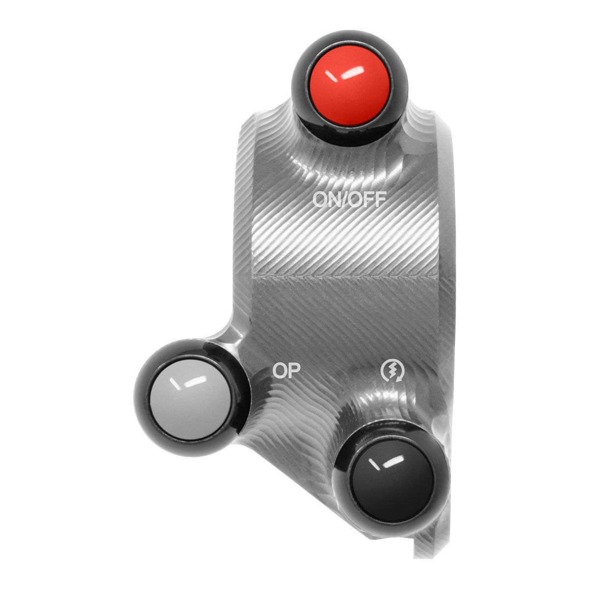 JetPrime Titanium throttle control with handlebar switch Ducati Monster 1200S 2014-2016