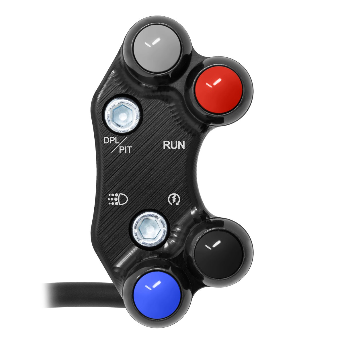 JetPrime Road Right handlebar switch for Brembo Ducati Panigale V4/V4S 2025