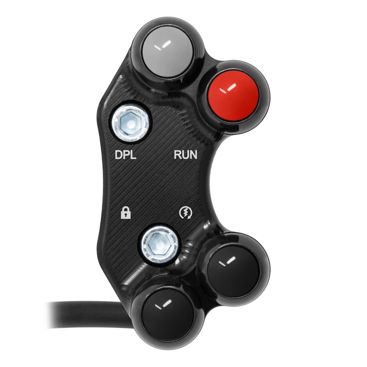 JetPrime Road right handlebar switch for Brembo Ducati Diavel V4 2023-2025