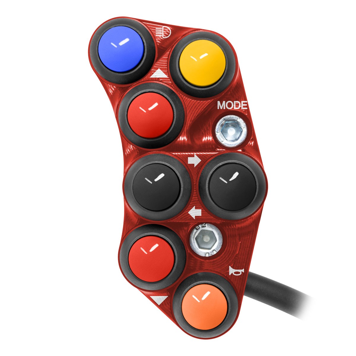 JetPrime Road Left Red handlebar switch Ducati Panigale 959 2016-2019