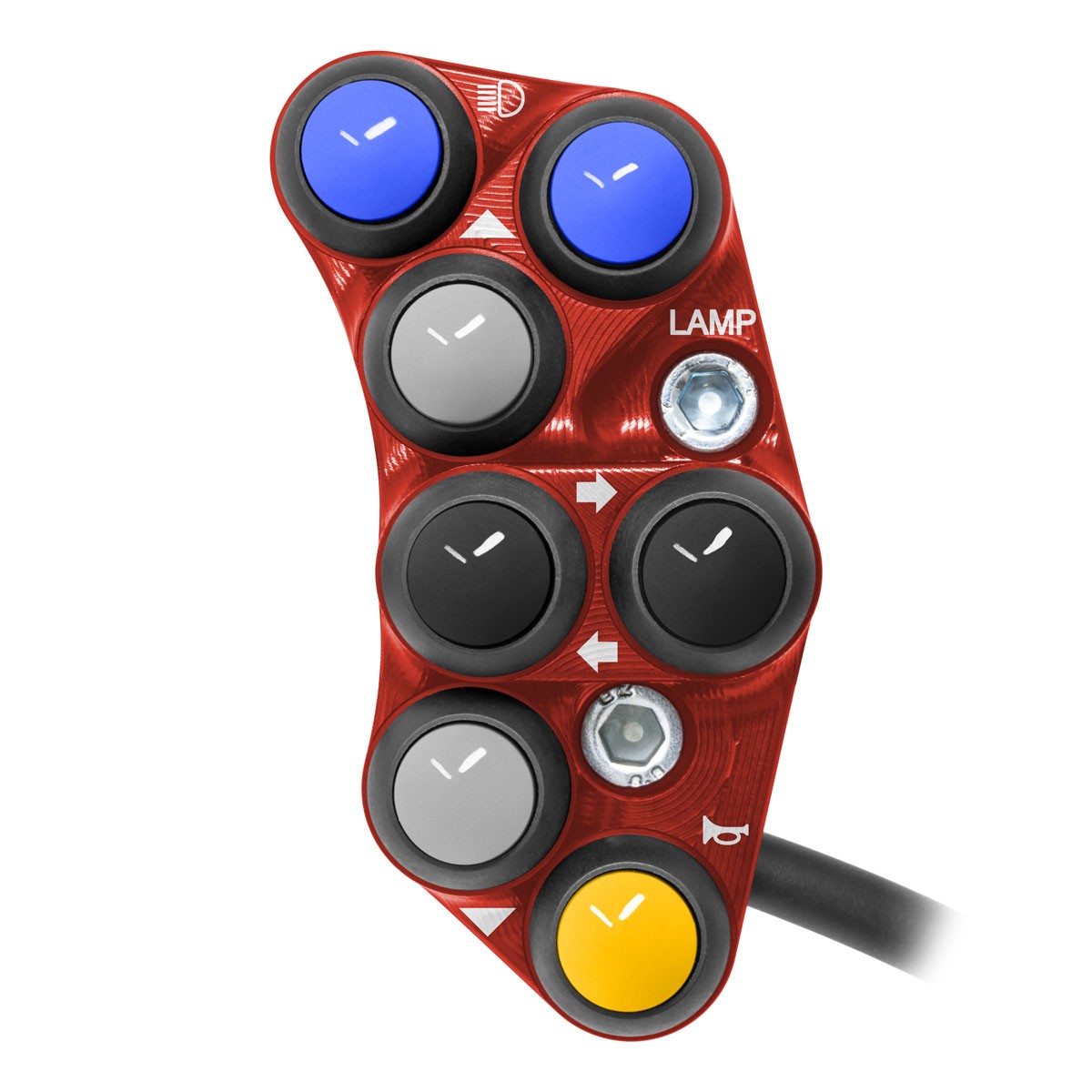JetPrime Road Left Red handlebar switch Ducati 1098 2007-2008
