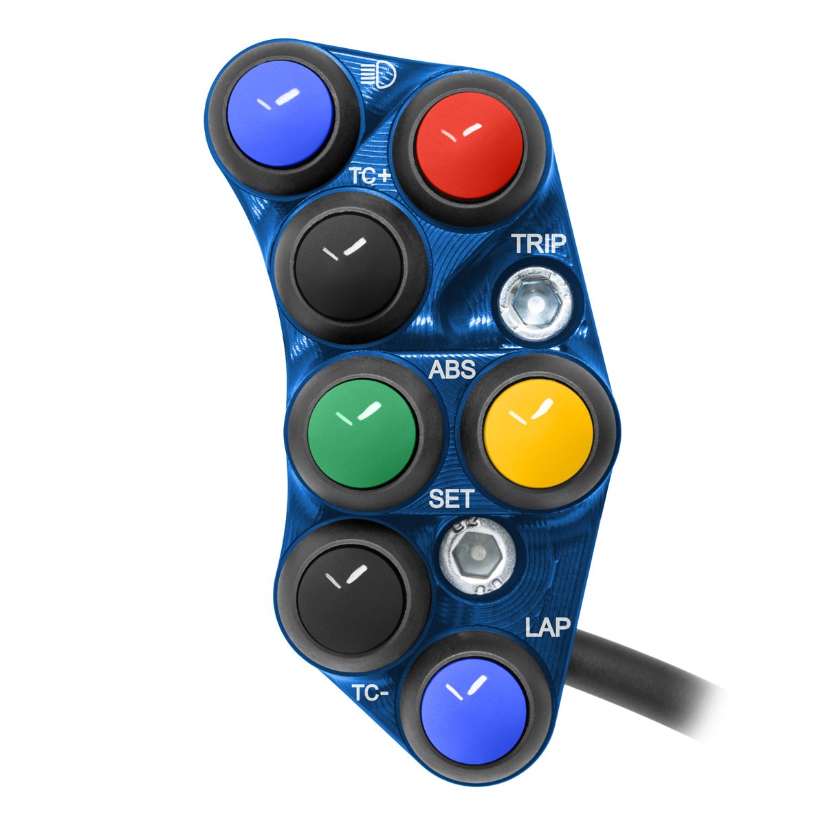 JetPrime Racing Left Blue handlebar switch BMW S1000RR 2017-2018