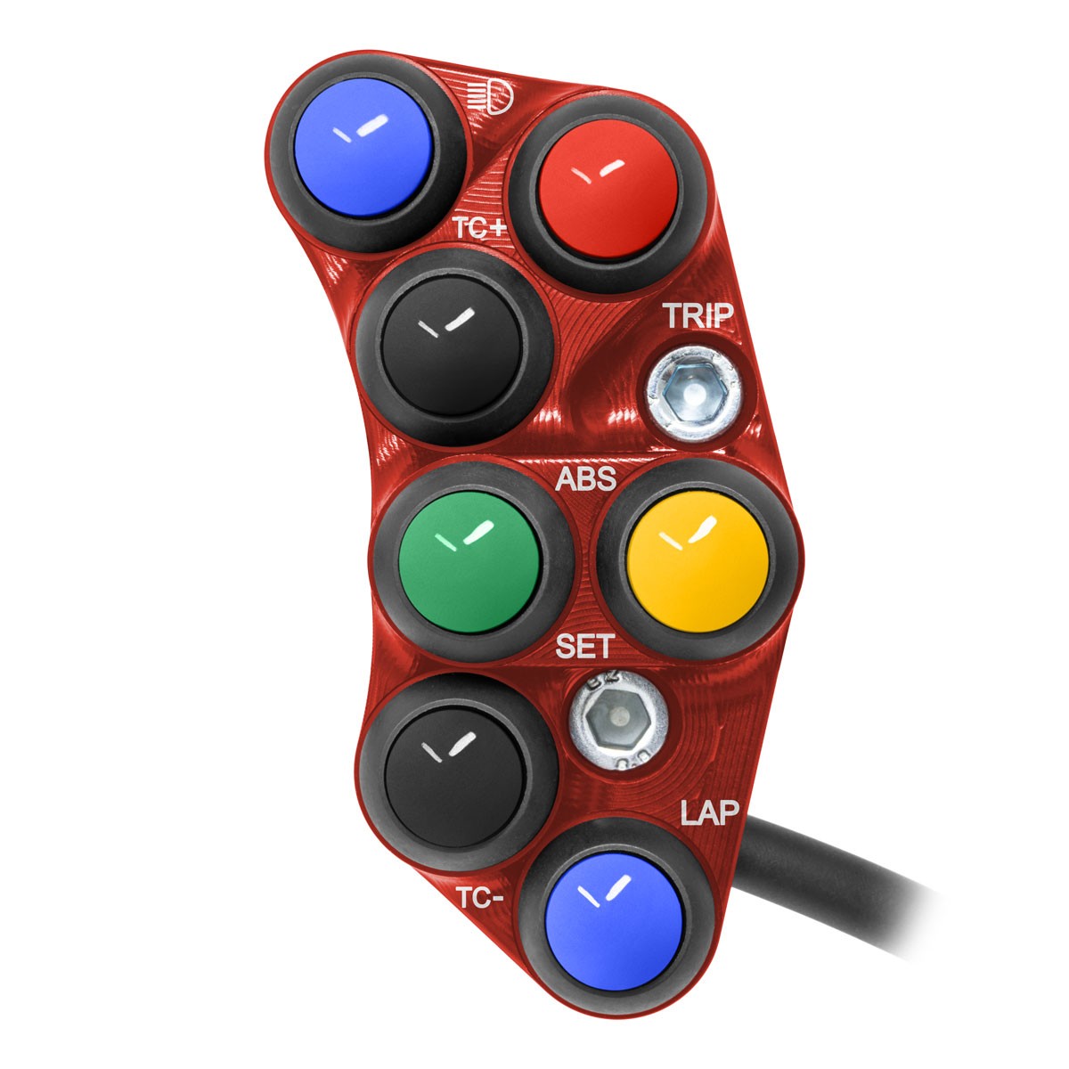 JetPrime Racing Left Red handlebar switch BMW S1000RR 2017-2018