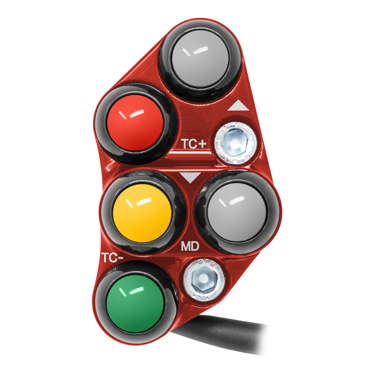 JetPrime Racing Left Red handlebar switch Ducati Panigale 959 2016-2019
