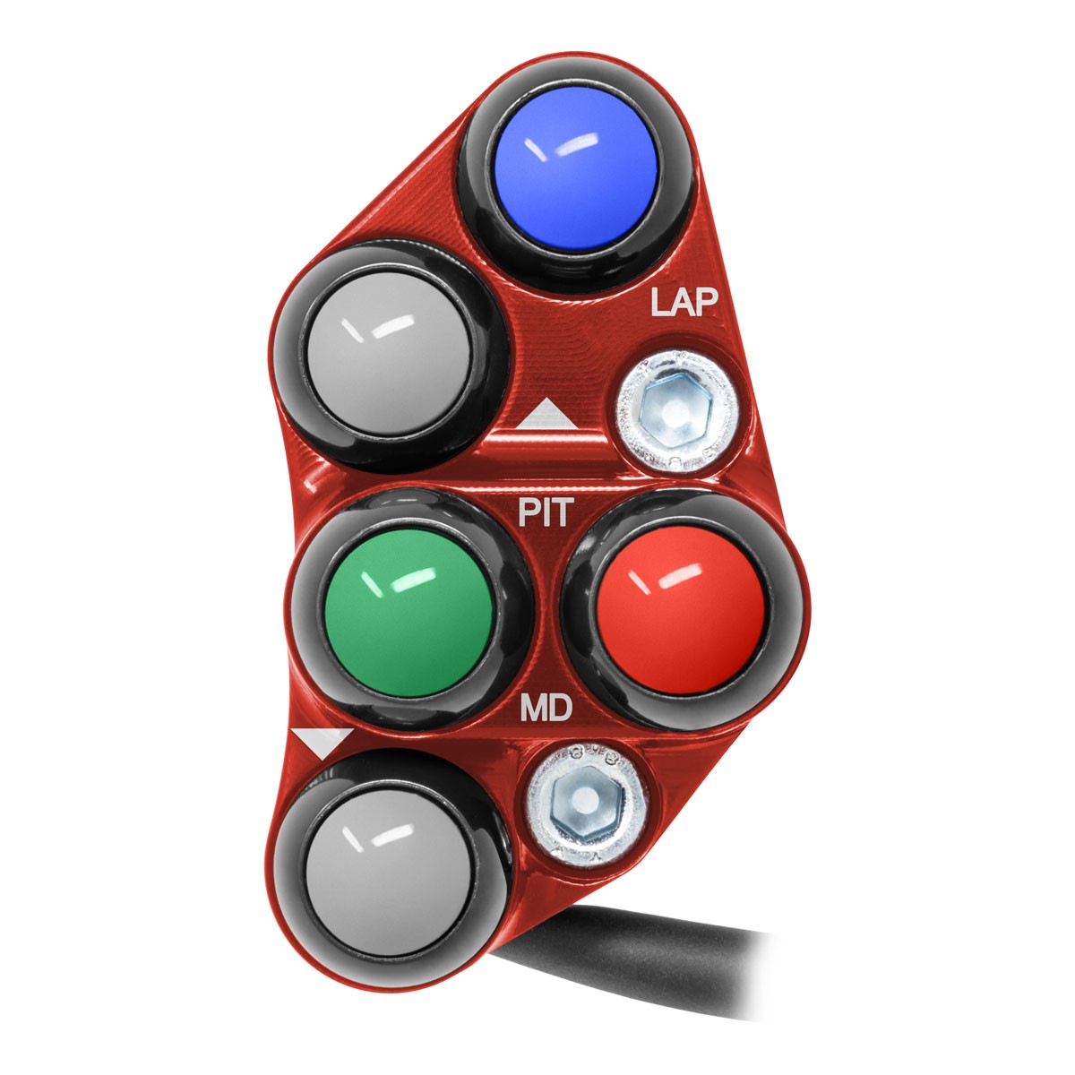 JetPrime Racing Left Red handlebar switch Kawasaki Ninja ZX10R/R 2016-2018