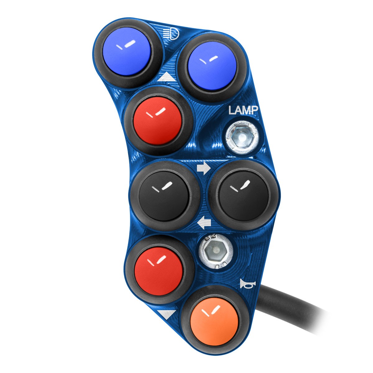 JetPrime Road Left Blue handlebar switch Yamaha R6 2017-2022