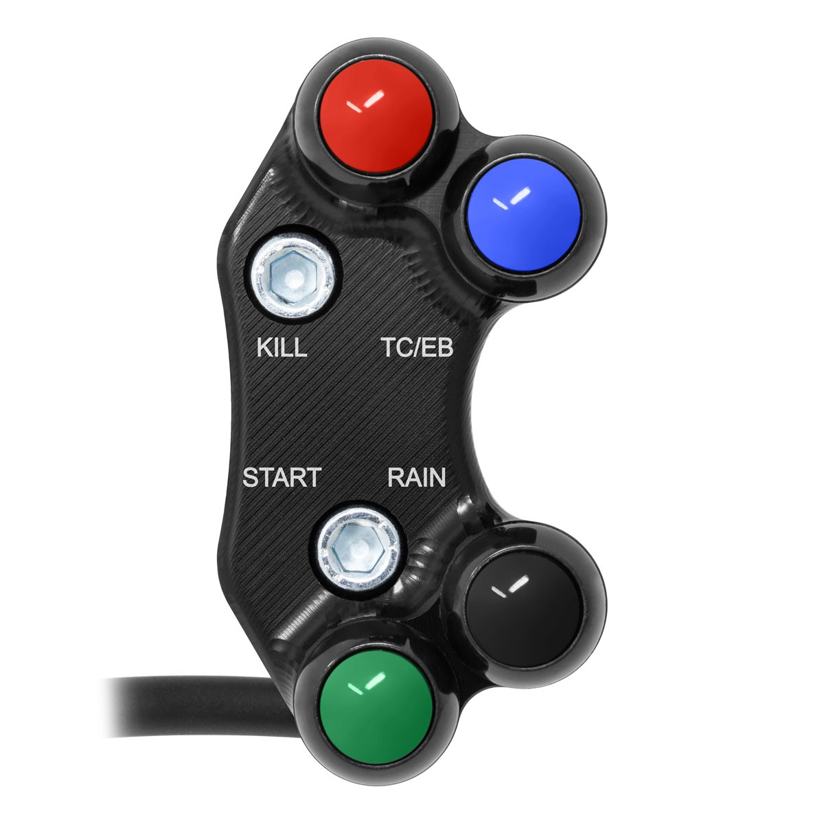 JetPrime Superbike Right handlebar switch for Brembo Kawasaki Ninja ZX10R/R 2021-2024